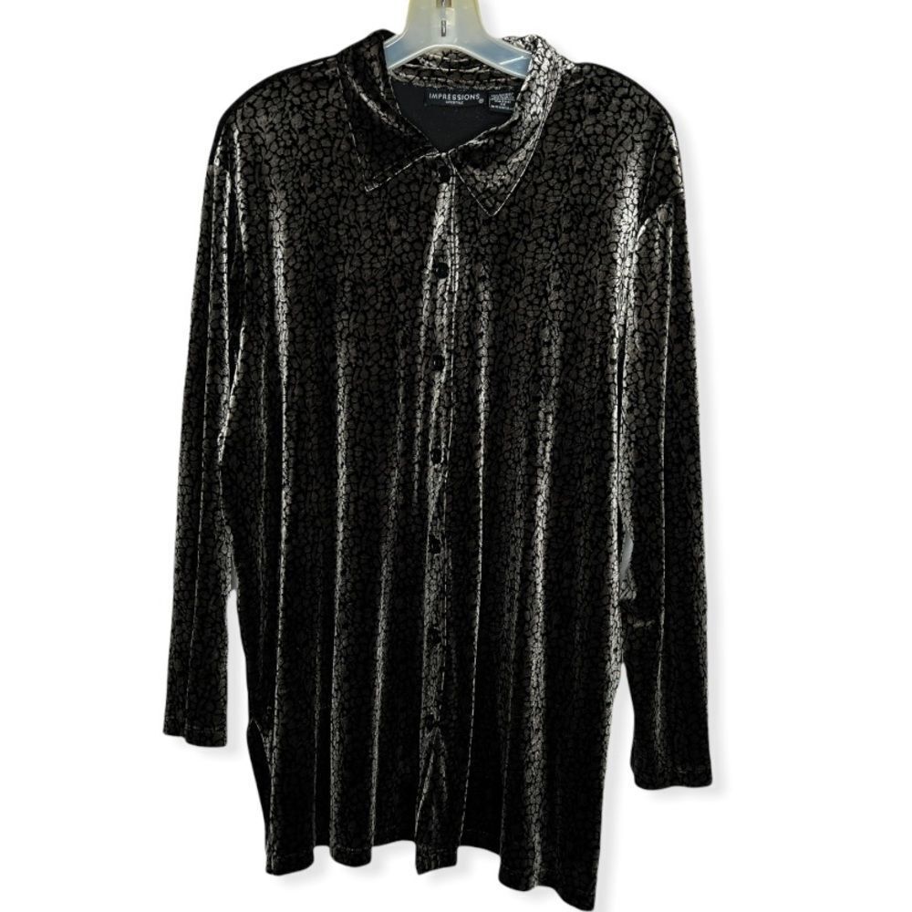Vintage Impressions Lifestyle Velvet Top